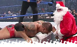 Batista and Santa Claus