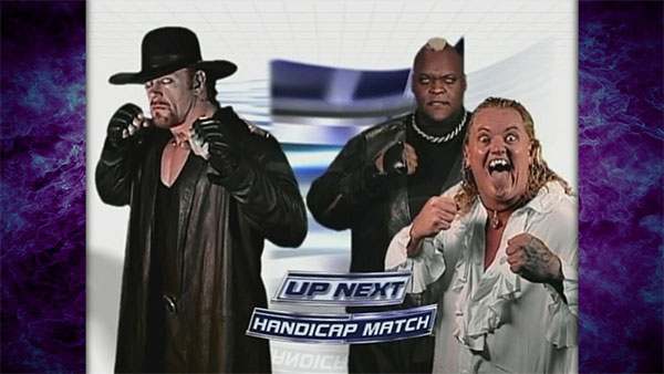 Gangrel and Mideon vs Undertaker