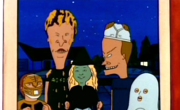 Beavis ButtHead Trick or Treating