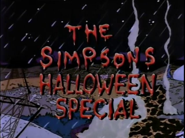 Simpsons Halloween Special